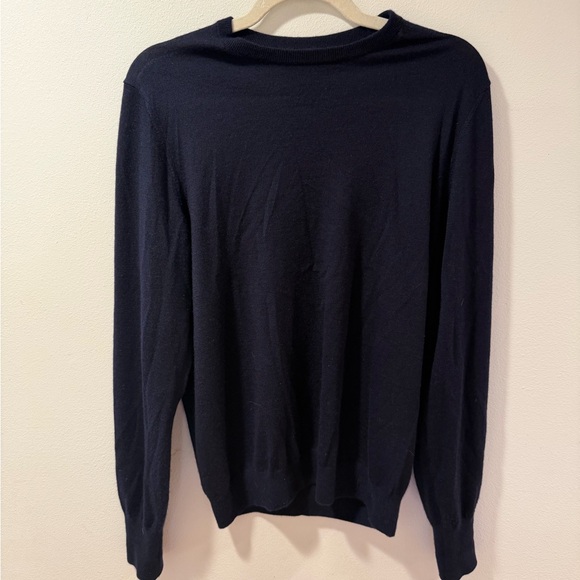 Sid Mashburn Navy Crewneck Sweater - Picture 2 of 5